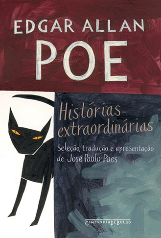 Resultado de imagem para livro "histÃ³rias extraordinÃ¡rias" de edgar allan poe, editora companhia de bolso